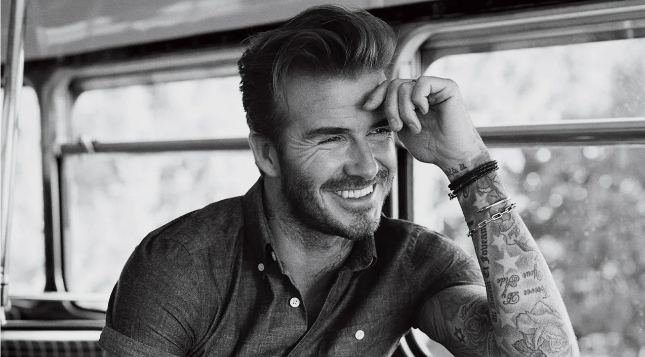 David Beckham je jedním z nejzářivějších a